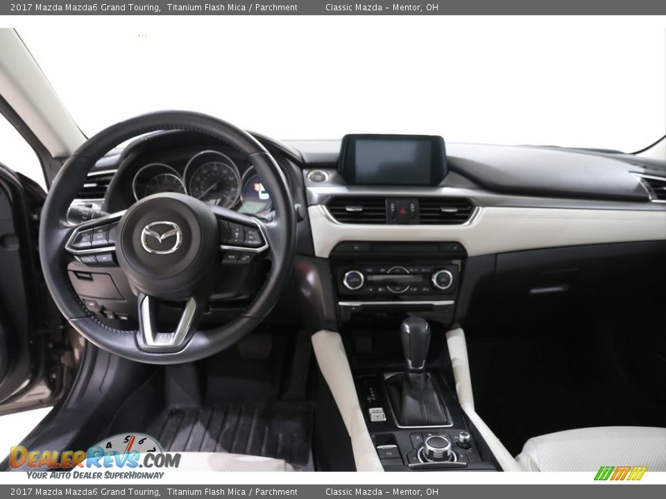 2017 Mazda Mazda6 Grand Touring Titanium Flash Mica / Parchment Photo #6