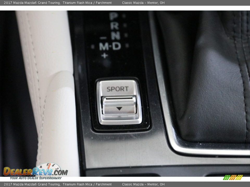 2017 Mazda Mazda6 Grand Touring Titanium Flash Mica / Parchment Photo #14