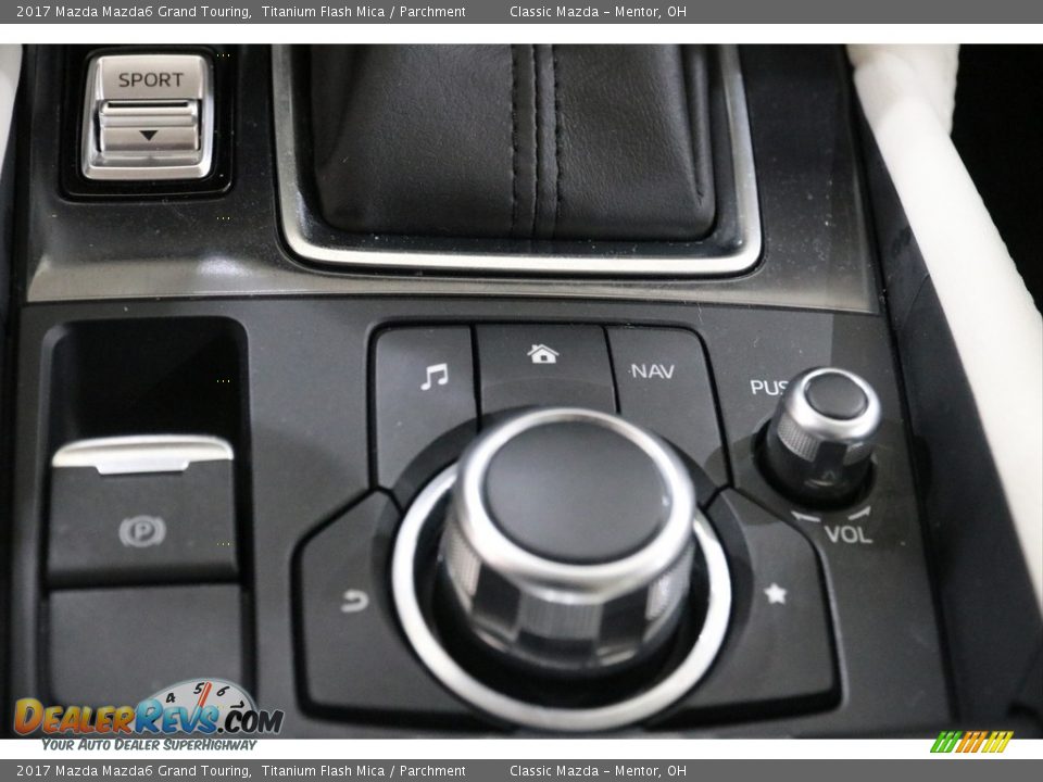 2017 Mazda Mazda6 Grand Touring Titanium Flash Mica / Parchment Photo #15