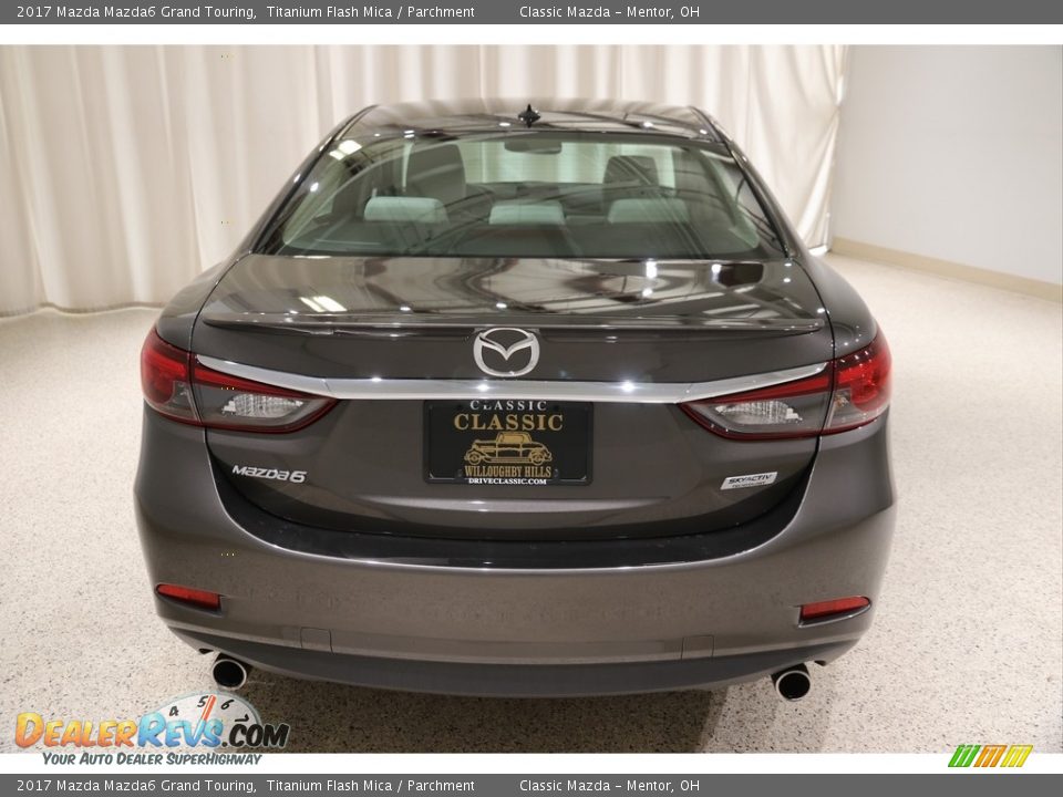 2017 Mazda Mazda6 Grand Touring Titanium Flash Mica / Parchment Photo #19