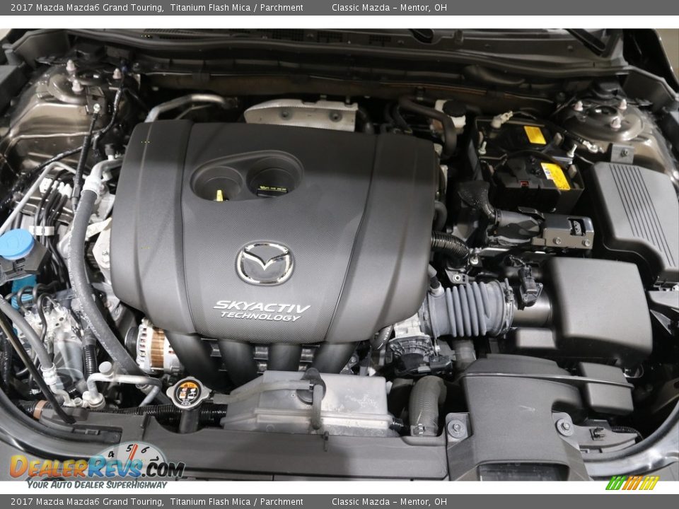 2017 Mazda Mazda6 Grand Touring Titanium Flash Mica / Parchment Photo #20