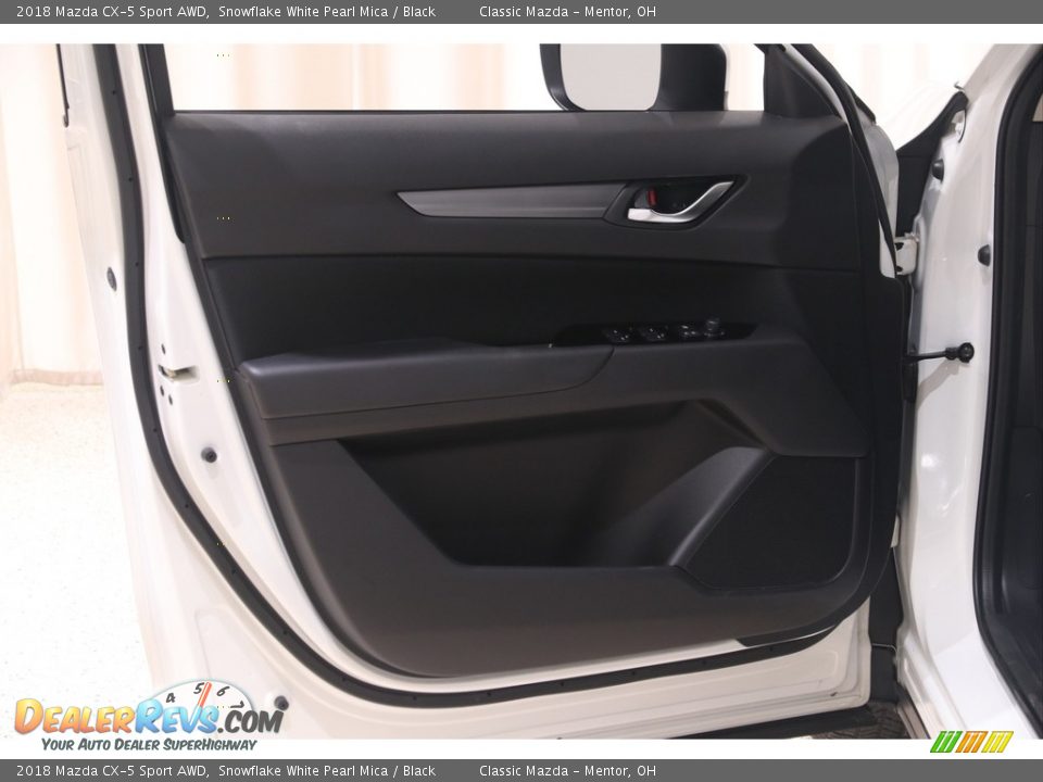 2018 Mazda CX-5 Sport AWD Snowflake White Pearl Mica / Black Photo #4