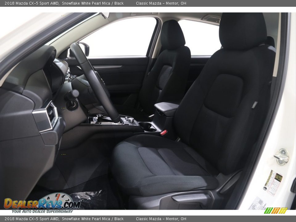 2018 Mazda CX-5 Sport AWD Snowflake White Pearl Mica / Black Photo #5