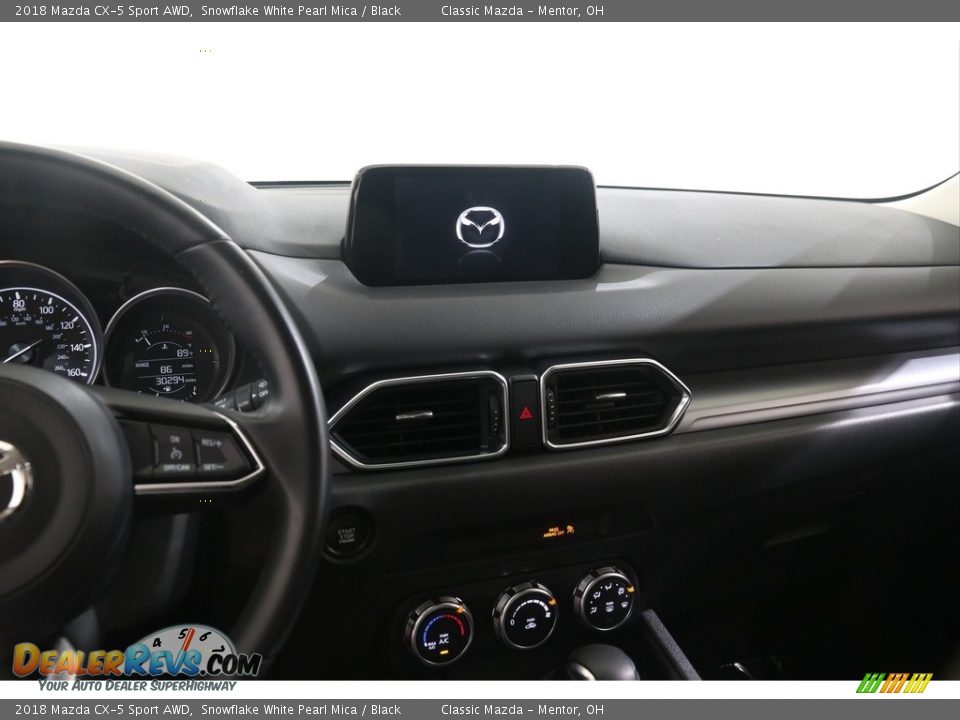 2018 Mazda CX-5 Sport AWD Snowflake White Pearl Mica / Black Photo #9