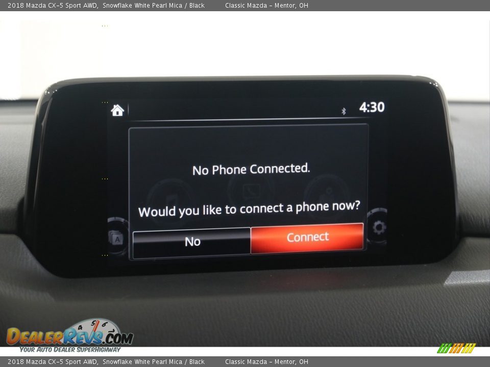 2018 Mazda CX-5 Sport AWD Snowflake White Pearl Mica / Black Photo #11