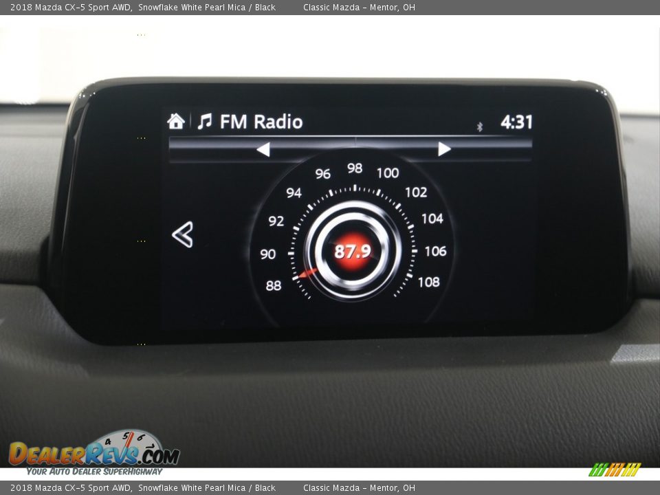 2018 Mazda CX-5 Sport AWD Snowflake White Pearl Mica / Black Photo #12