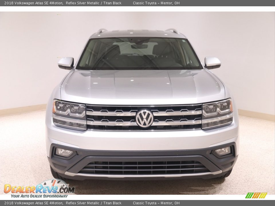 2018 Volkswagen Atlas SE 4Motion Reflex Silver Metallic / Titan Black Photo #2