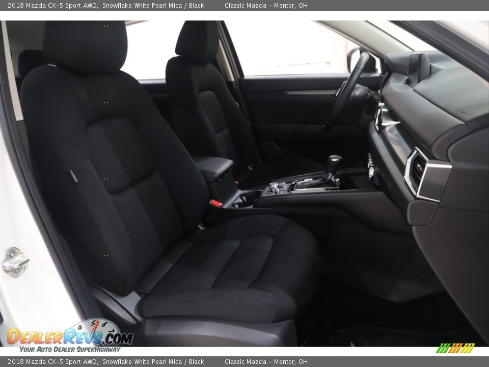 2018 Mazda CX-5 Sport AWD Snowflake White Pearl Mica / Black Photo #14
