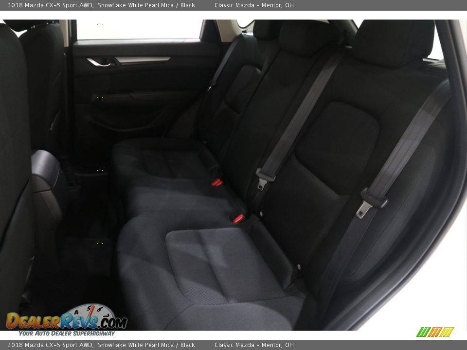 2018 Mazda CX-5 Sport AWD Snowflake White Pearl Mica / Black Photo #16