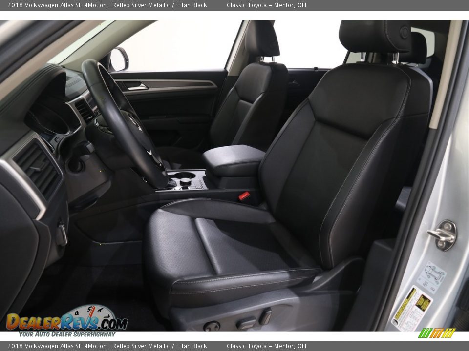 2018 Volkswagen Atlas SE 4Motion Reflex Silver Metallic / Titan Black Photo #5