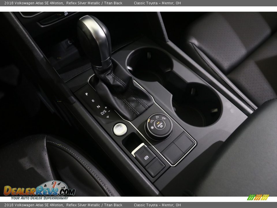 2018 Volkswagen Atlas SE 4Motion Reflex Silver Metallic / Titan Black Photo #13