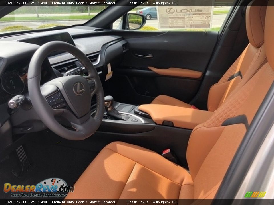 Glazed Caramel Interior - 2020 Lexus UX 250h AWD Photo #2