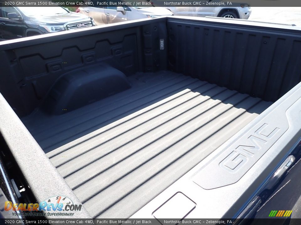 2020 GMC Sierra 1500 Elevation Crew Cab 4WD Pacific Blue Metallic / Jet Black Photo #14