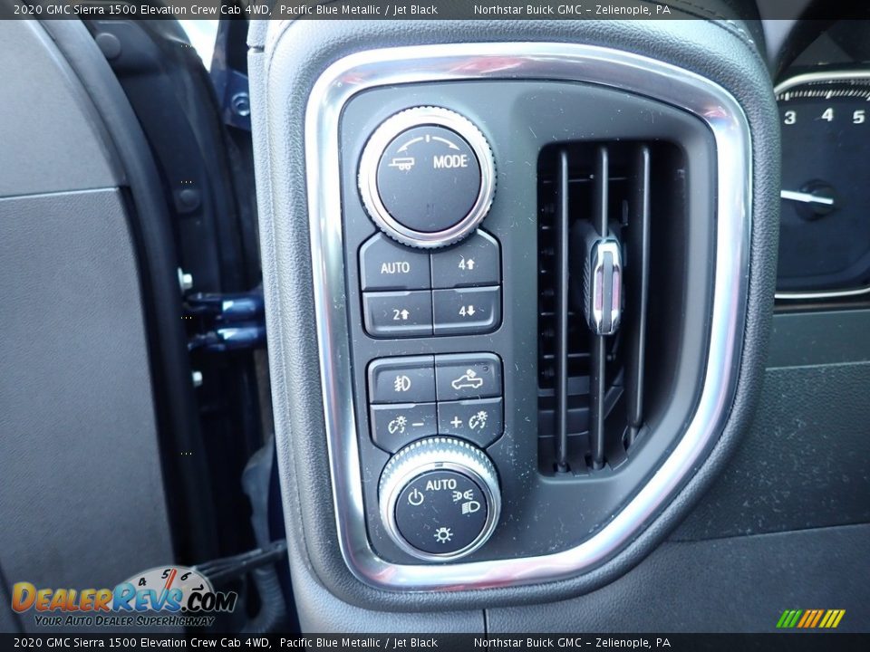 2020 GMC Sierra 1500 Elevation Crew Cab 4WD Pacific Blue Metallic / Jet Black Photo #18