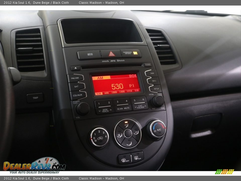 2012 Kia Soul 1.6 Dune Beige / Black Cloth Photo #9