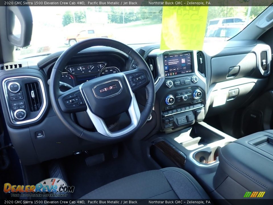 Dashboard of 2020 GMC Sierra 1500 Elevation Crew Cab 4WD Photo #21