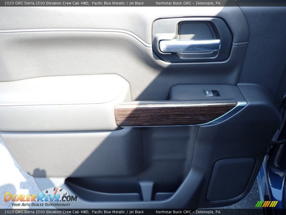 2020 GMC Sierra 1500 Elevation Crew Cab 4WD Pacific Blue Metallic / Jet Black Photo #22