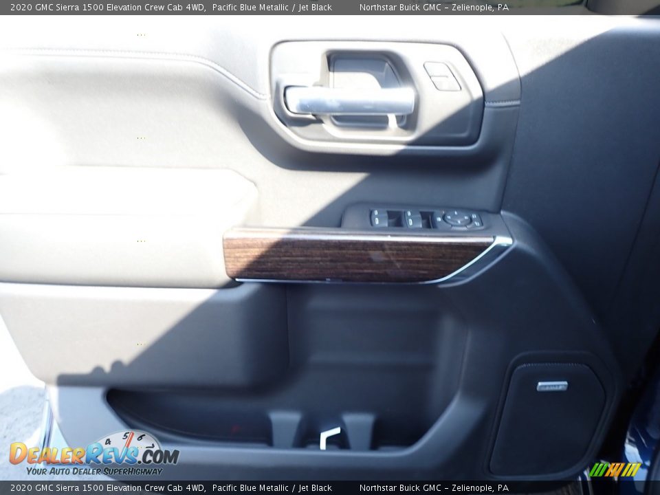 2020 GMC Sierra 1500 Elevation Crew Cab 4WD Pacific Blue Metallic / Jet Black Photo #23