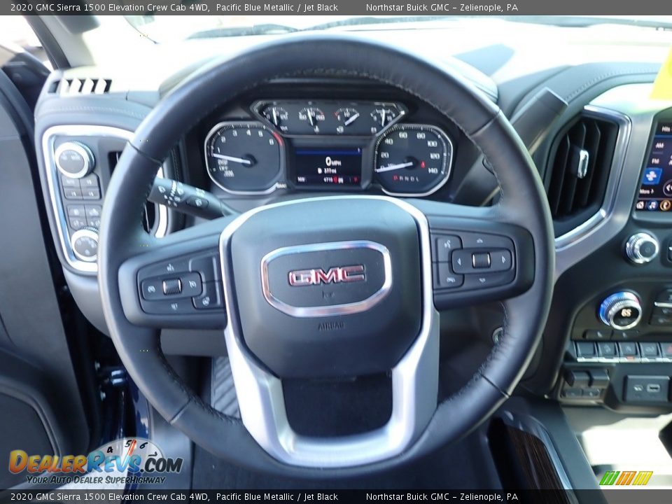 2020 GMC Sierra 1500 Elevation Crew Cab 4WD Steering Wheel Photo #24
