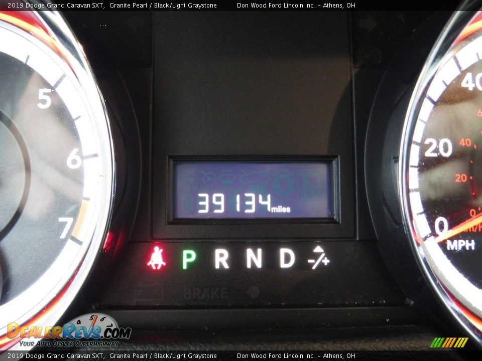 2019 Dodge Grand Caravan SXT Granite Pearl / Black/Light Graystone Photo #30