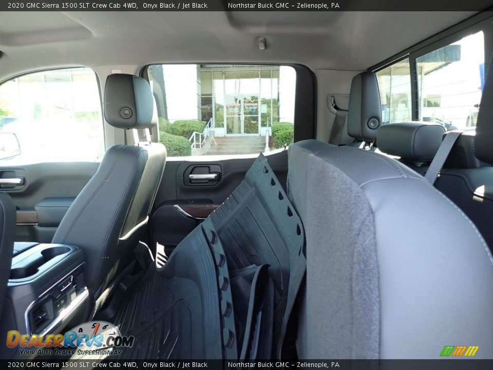 2020 GMC Sierra 1500 SLT Crew Cab 4WD Onyx Black / Jet Black Photo #18