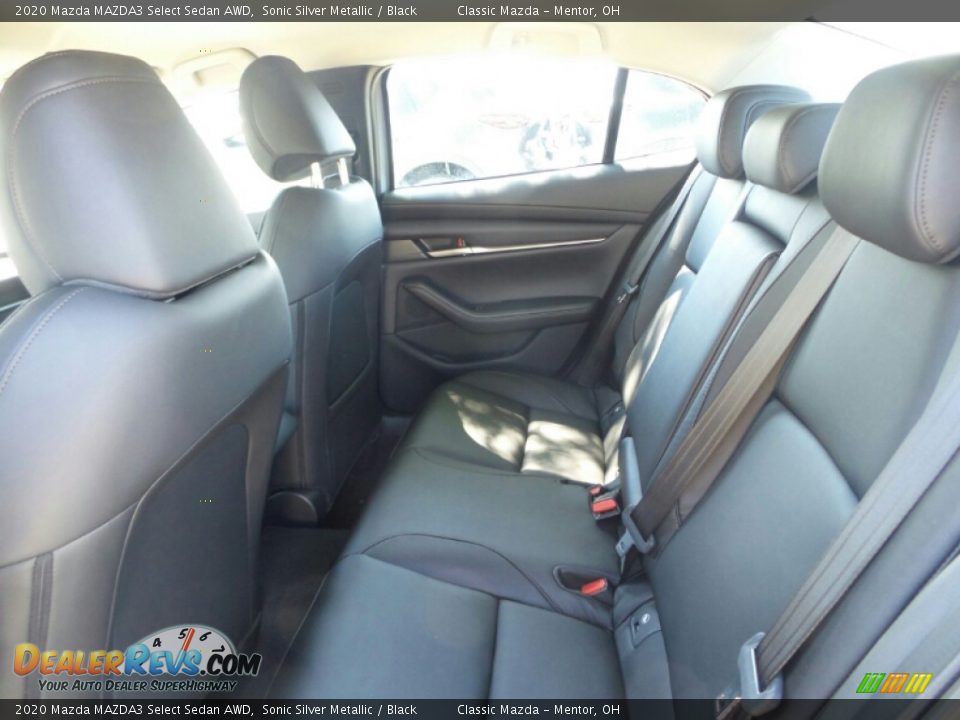 2020 Mazda MAZDA3 Select Sedan AWD Sonic Silver Metallic / Black Photo #7