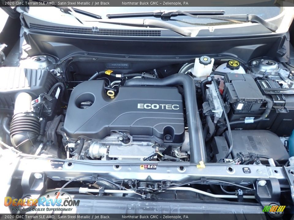 2020 GMC Terrain SLE AWD Satin Steel Metallic / Jet Black Photo #2