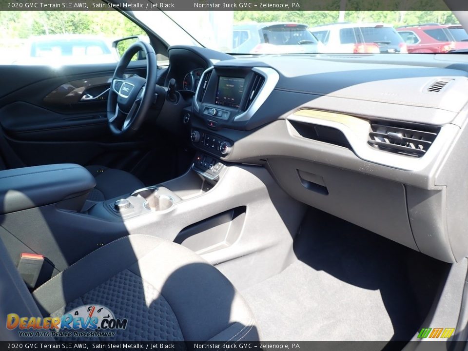 2020 GMC Terrain SLE AWD Satin Steel Metallic / Jet Black Photo #6