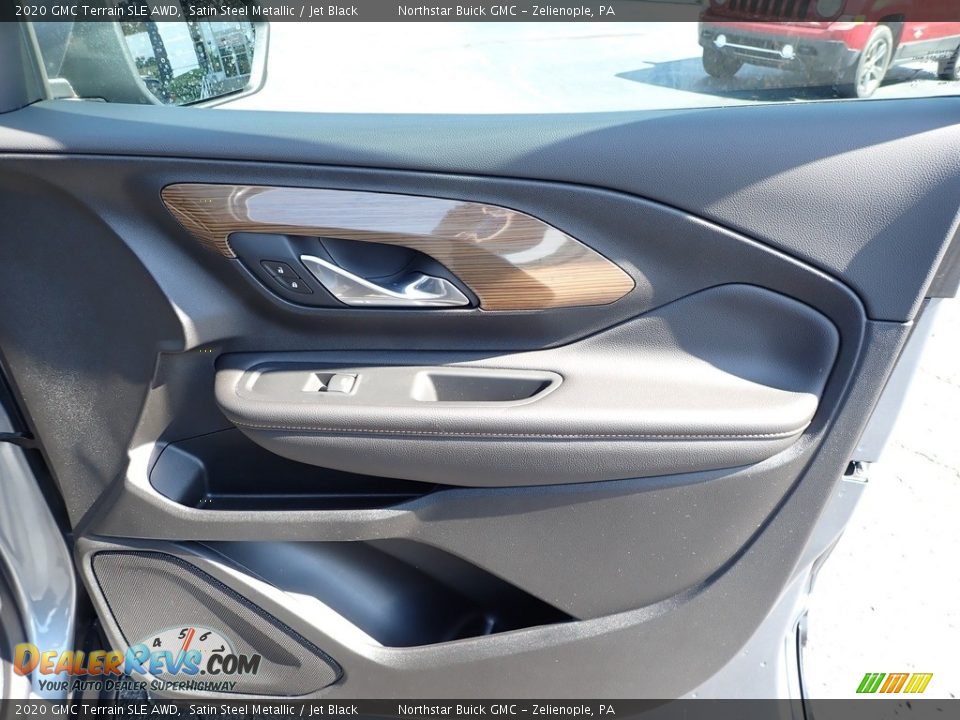 2020 GMC Terrain SLE AWD Satin Steel Metallic / Jet Black Photo #7