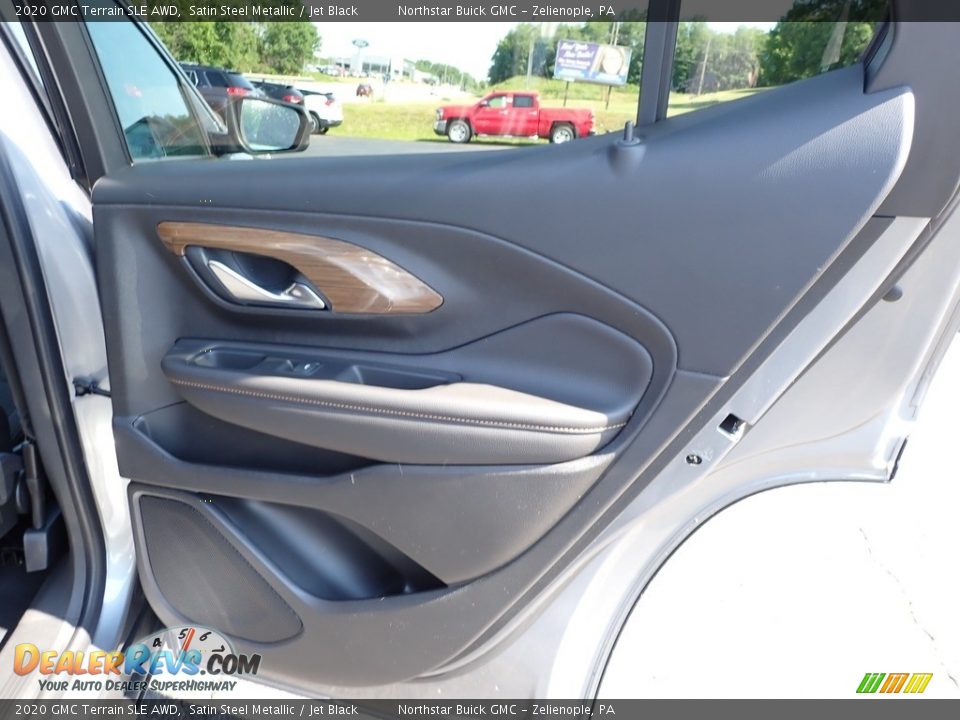 2020 GMC Terrain SLE AWD Satin Steel Metallic / Jet Black Photo #8