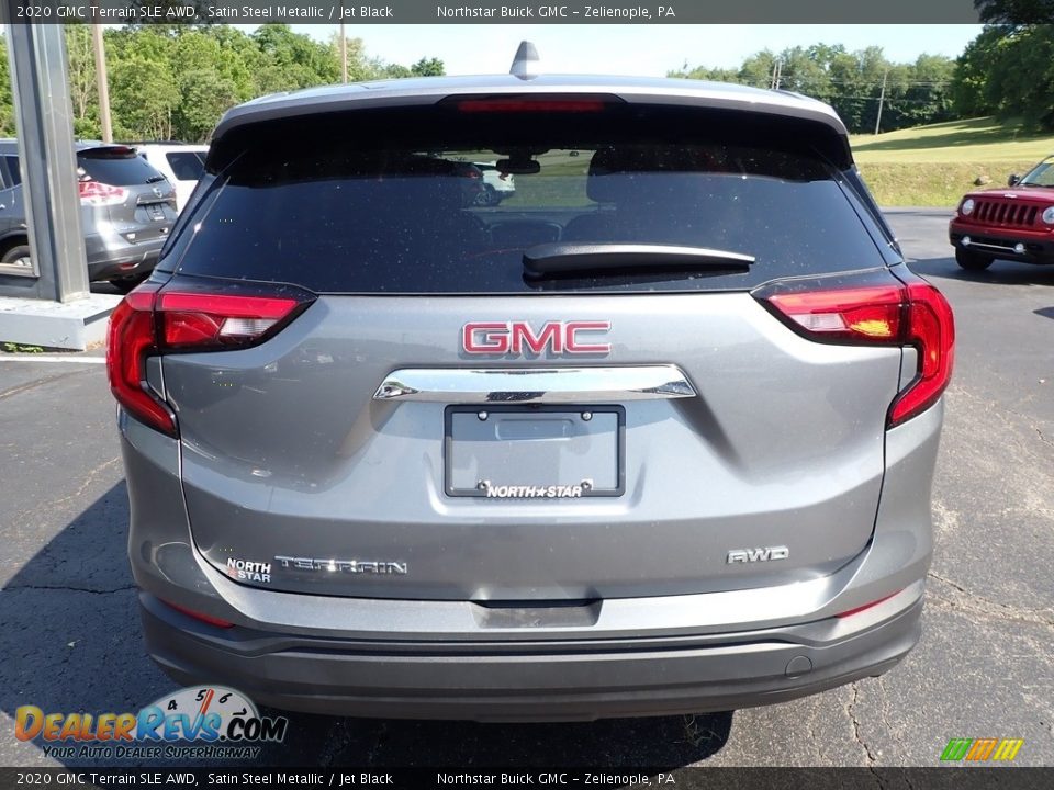 2020 GMC Terrain SLE AWD Satin Steel Metallic / Jet Black Photo #10