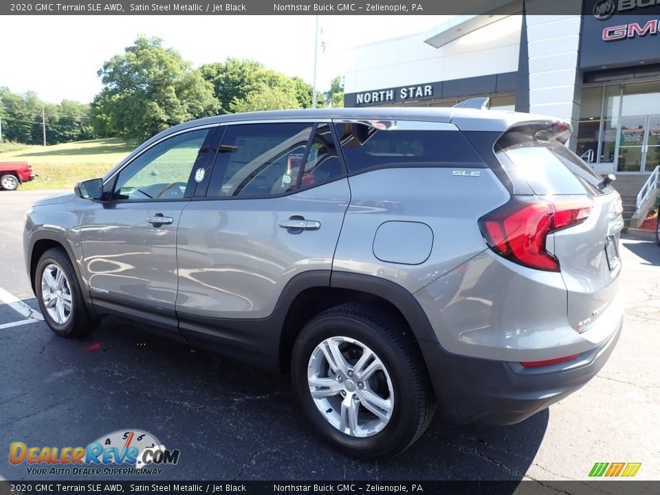 2020 GMC Terrain SLE AWD Satin Steel Metallic / Jet Black Photo #12