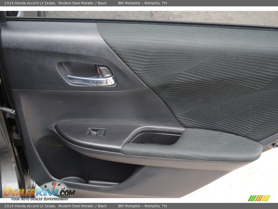 2014 Honda Accord LX Sedan Modern Steel Metallic / Black Photo #22