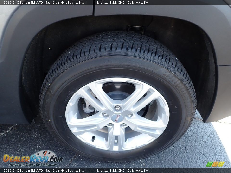 2020 GMC Terrain SLE AWD Satin Steel Metallic / Jet Black Photo #14