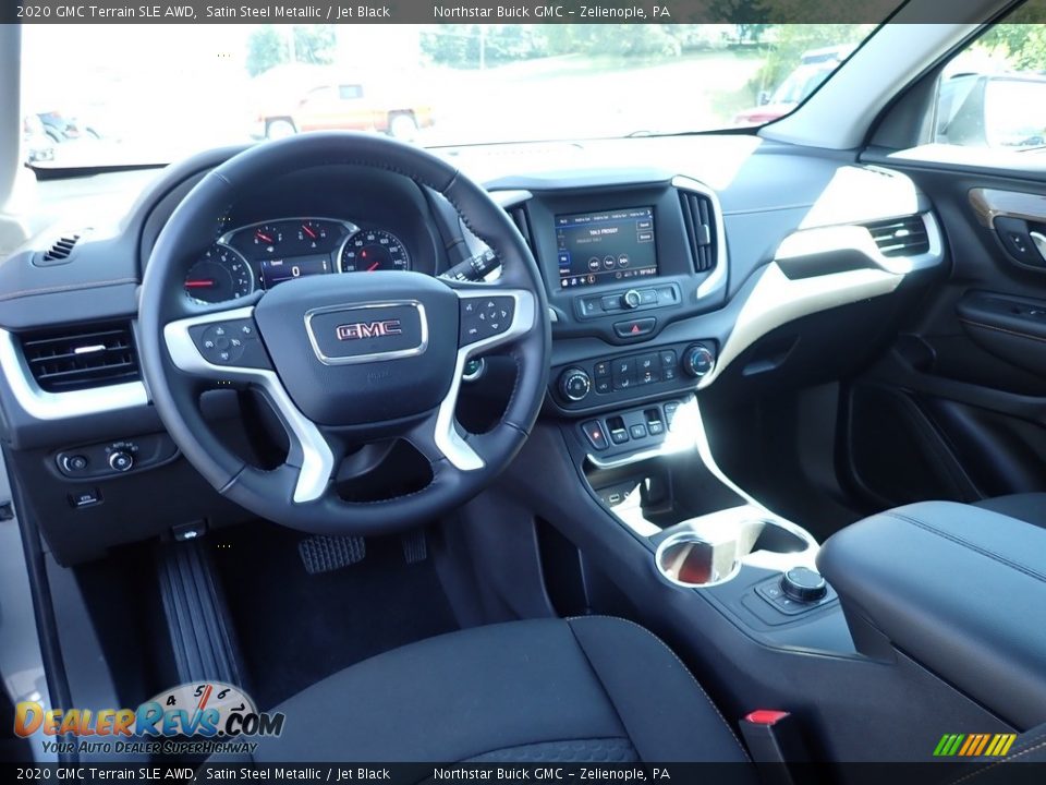 2020 GMC Terrain SLE AWD Satin Steel Metallic / Jet Black Photo #18