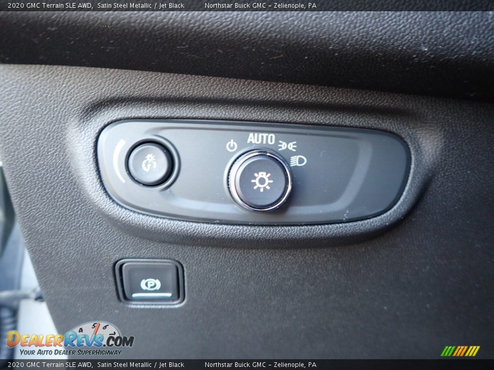 2020 GMC Terrain SLE AWD Satin Steel Metallic / Jet Black Photo #21