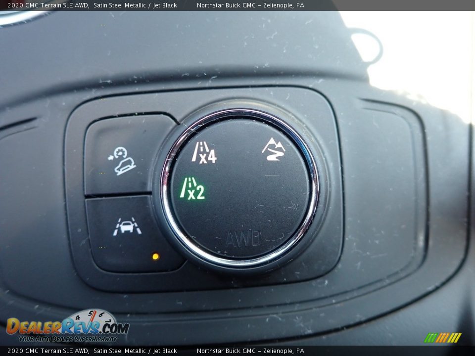 2020 GMC Terrain SLE AWD Satin Steel Metallic / Jet Black Photo #23