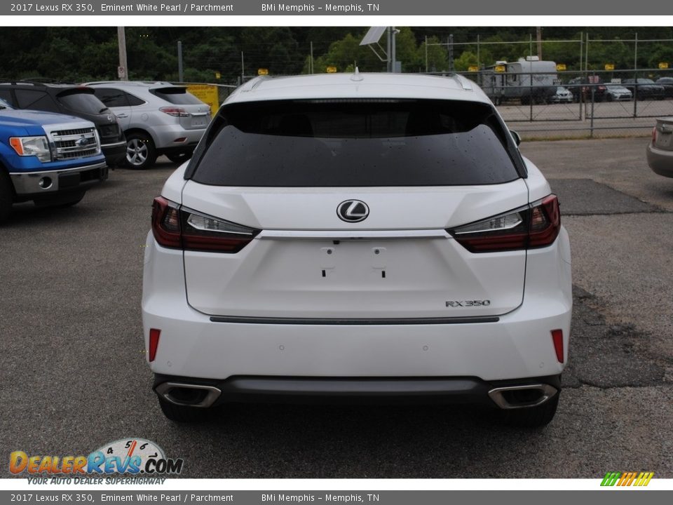 2017 Lexus RX 350 Eminent White Pearl / Parchment Photo #4