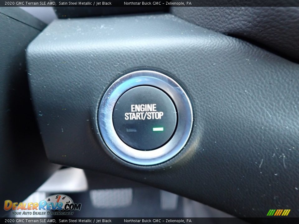 2020 GMC Terrain SLE AWD Satin Steel Metallic / Jet Black Photo #24