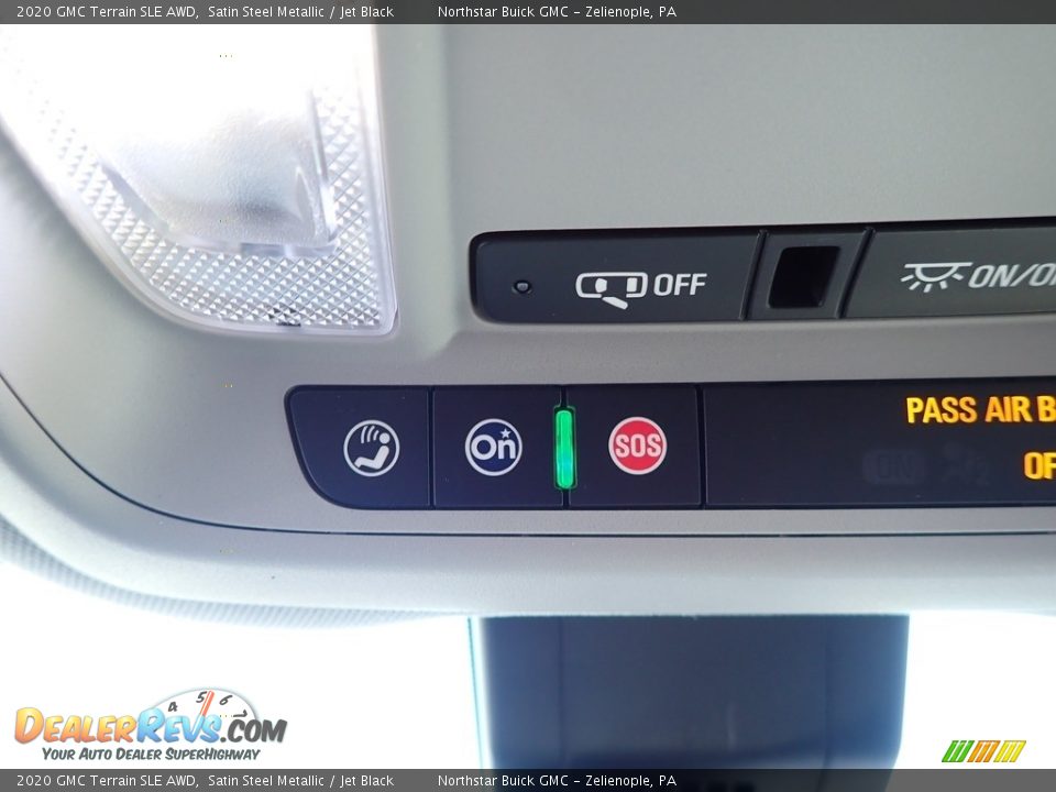 2020 GMC Terrain SLE AWD Satin Steel Metallic / Jet Black Photo #25