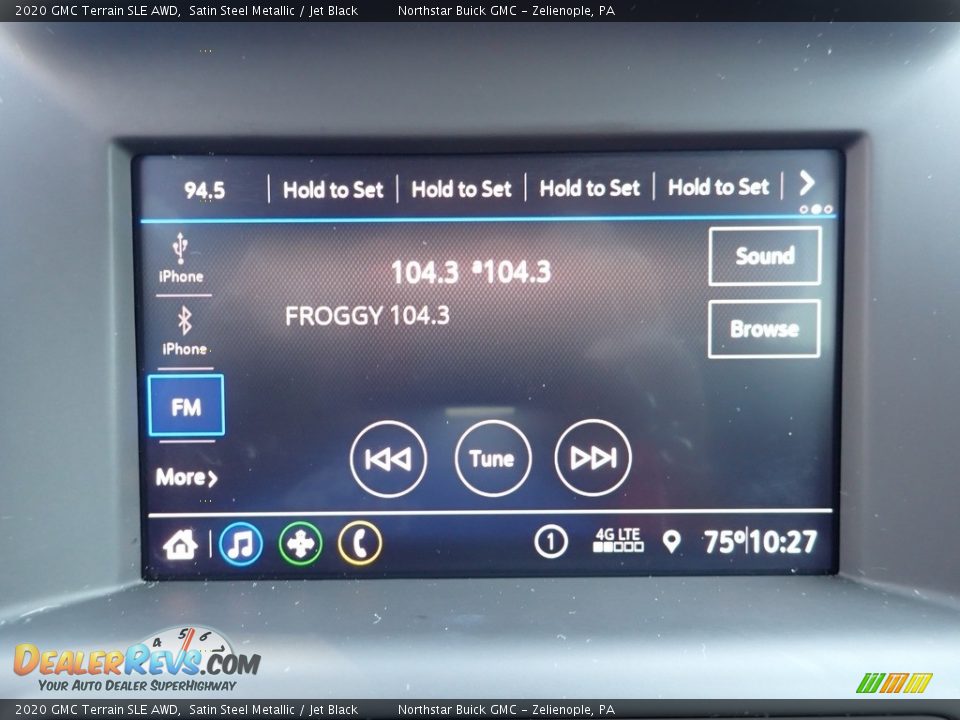 2020 GMC Terrain SLE AWD Satin Steel Metallic / Jet Black Photo #28