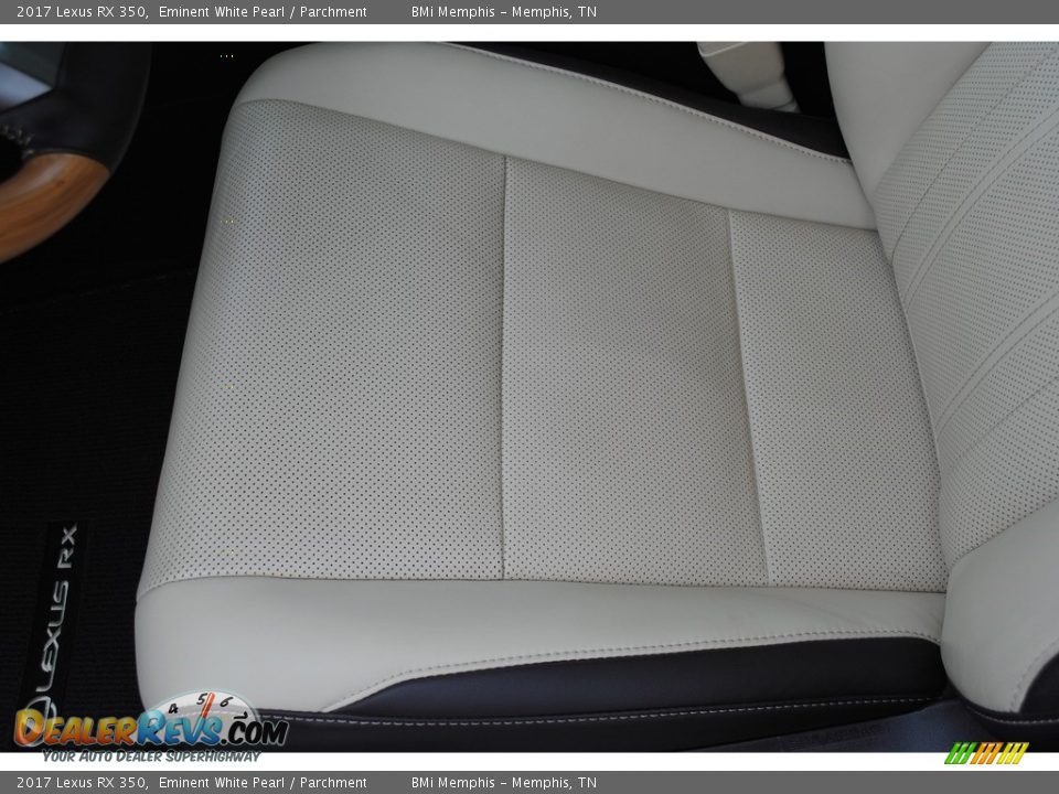 2017 Lexus RX 350 Eminent White Pearl / Parchment Photo #12