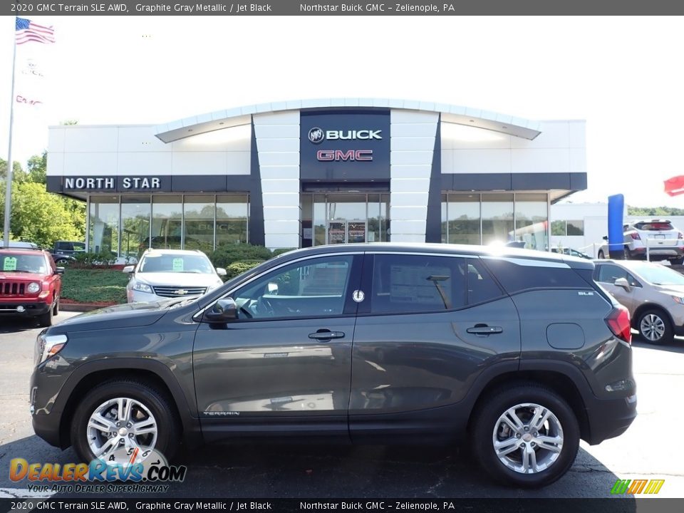 2020 GMC Terrain SLE AWD Graphite Gray Metallic / Jet Black Photo #1