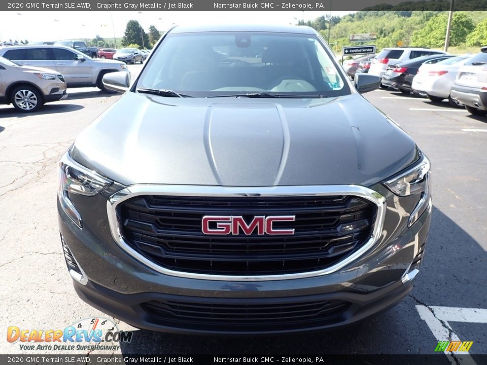 2020 GMC Terrain SLE AWD Graphite Gray Metallic / Jet Black Photo #3