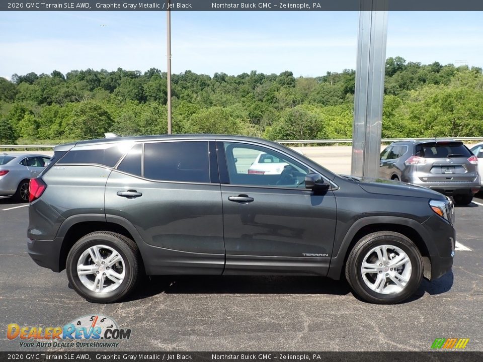 2020 GMC Terrain SLE AWD Graphite Gray Metallic / Jet Black Photo #5
