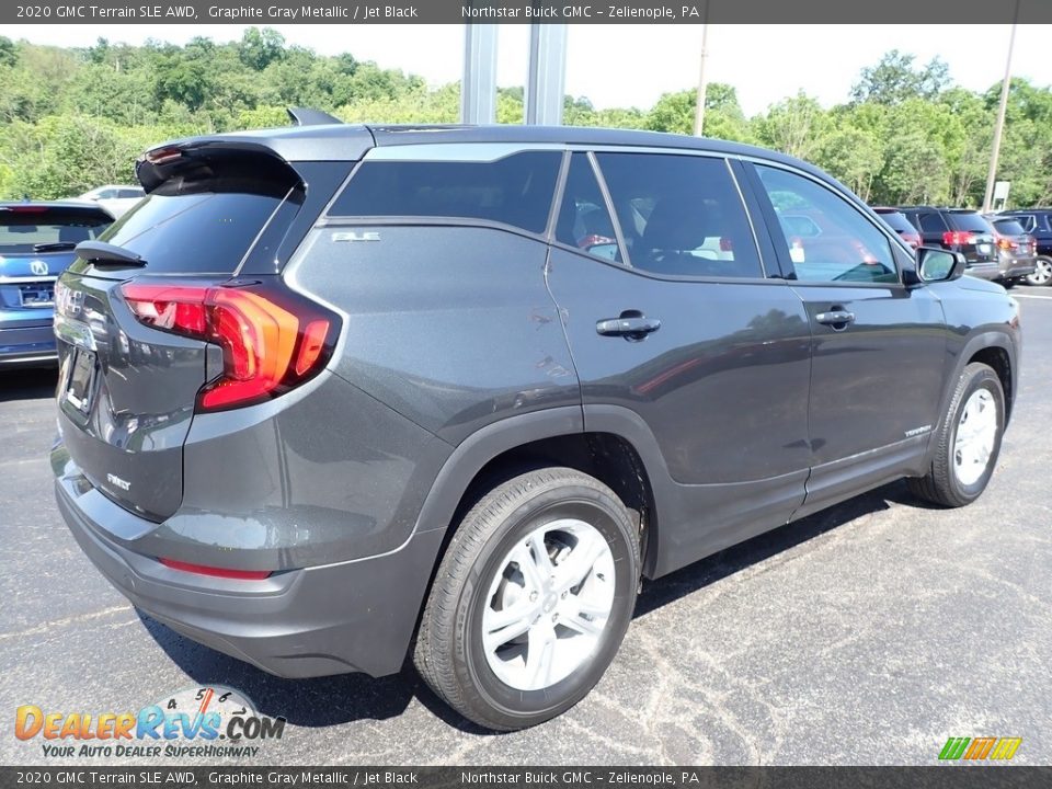 2020 GMC Terrain SLE AWD Graphite Gray Metallic / Jet Black Photo #9