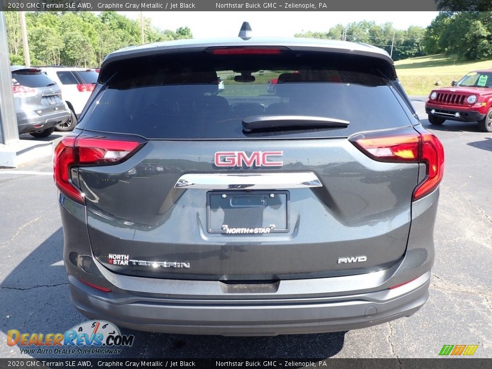 2020 GMC Terrain SLE AWD Graphite Gray Metallic / Jet Black Photo #10