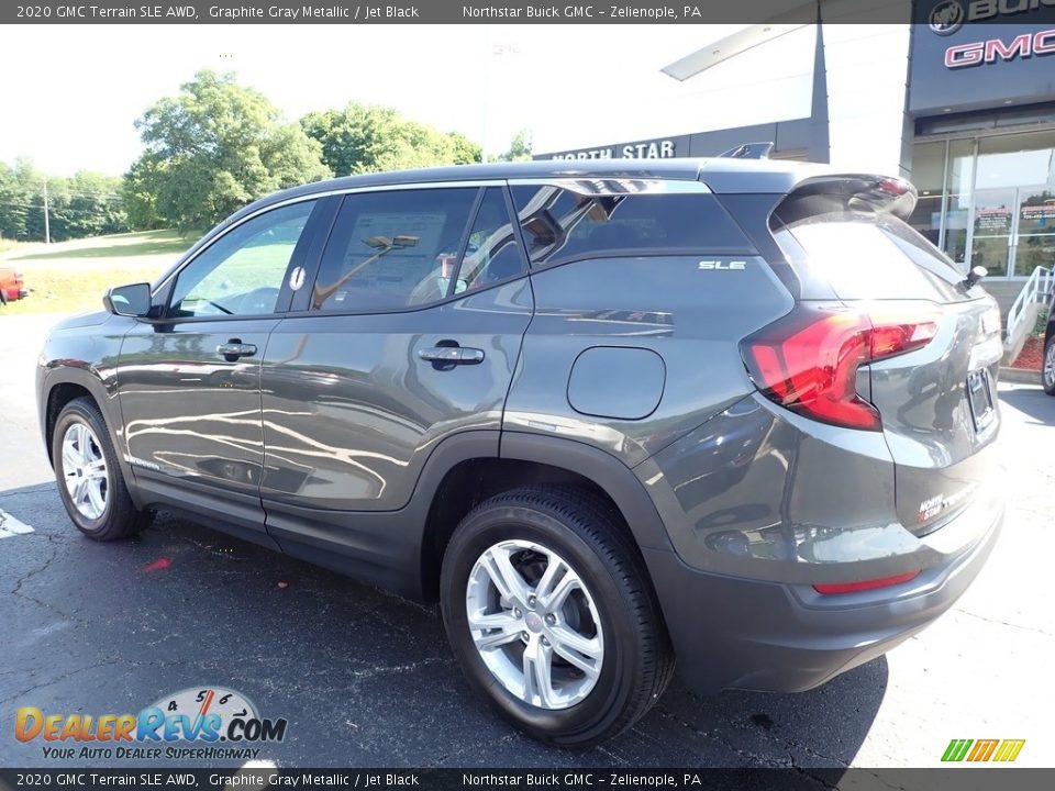 2020 GMC Terrain SLE AWD Graphite Gray Metallic / Jet Black Photo #12