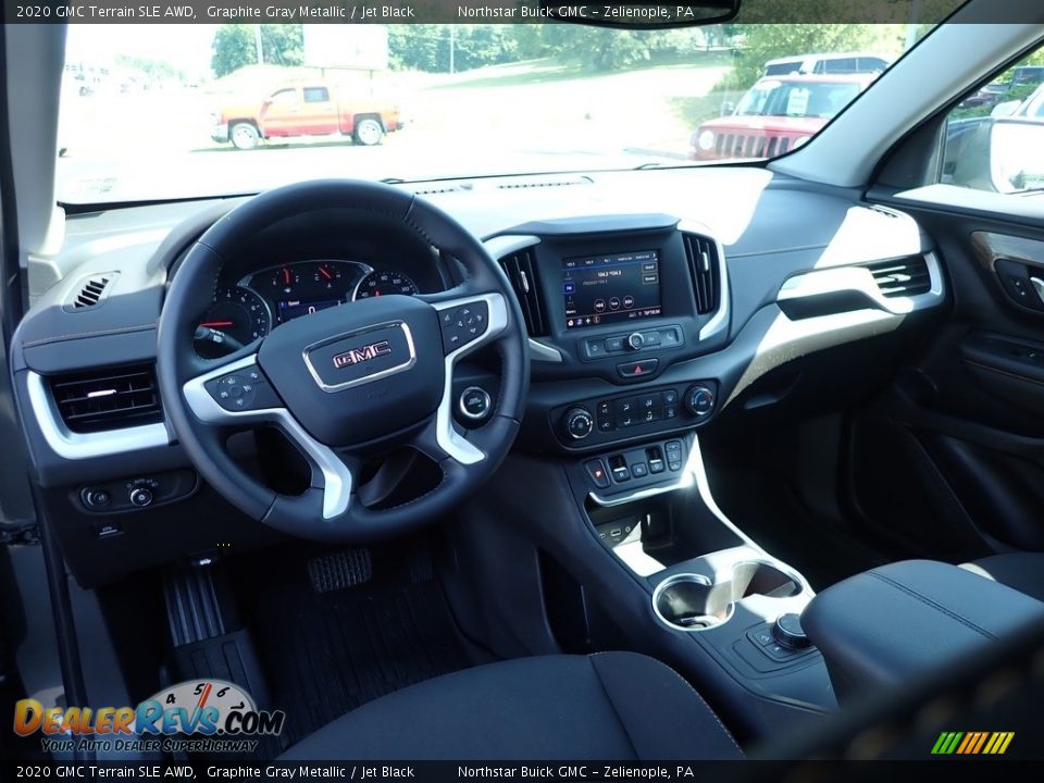 2020 GMC Terrain SLE AWD Graphite Gray Metallic / Jet Black Photo #19