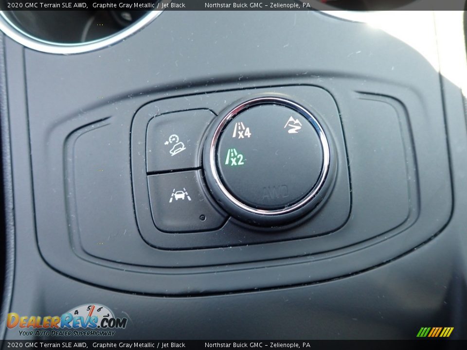 2020 GMC Terrain SLE AWD Graphite Gray Metallic / Jet Black Photo #22